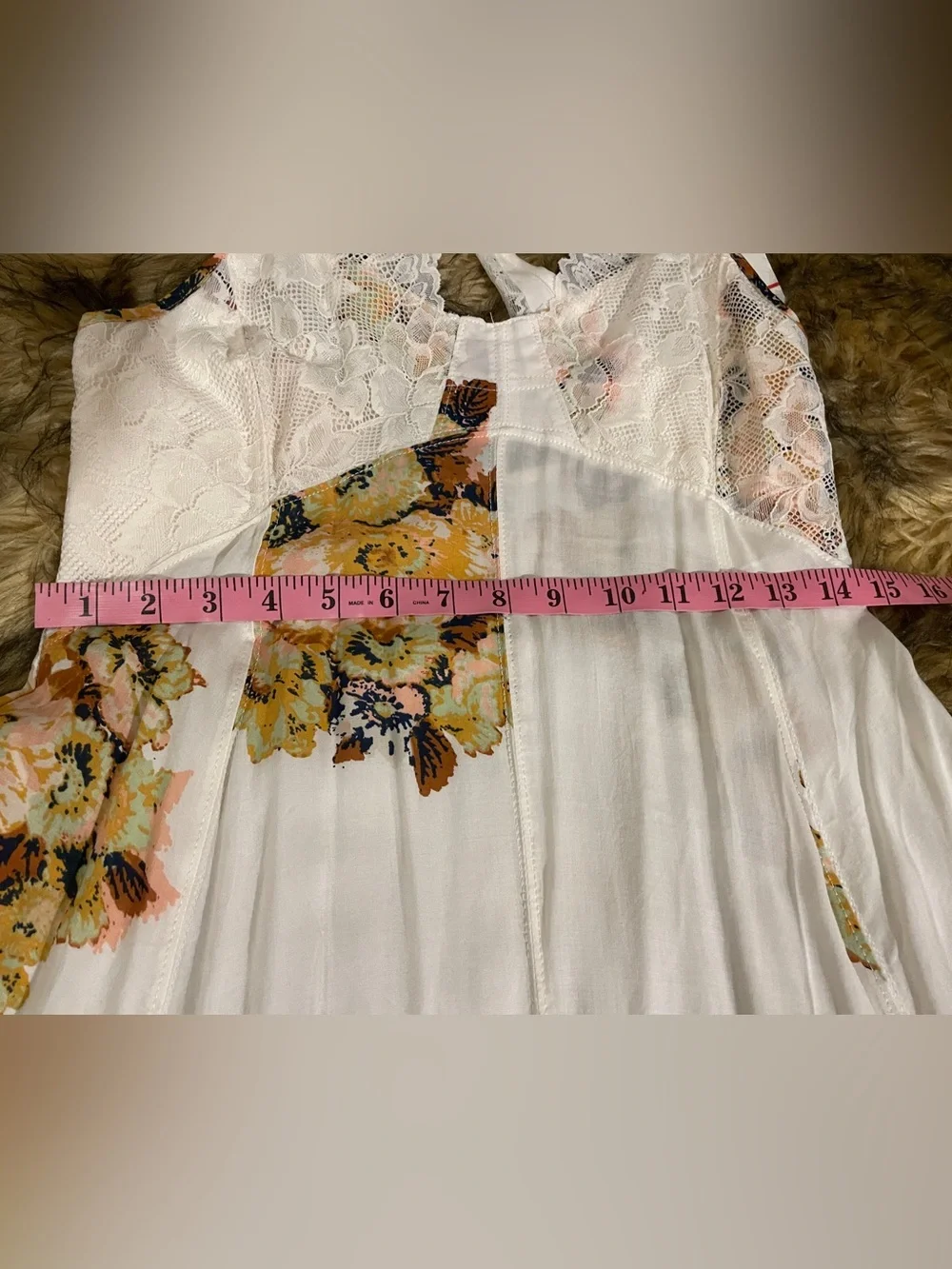 Free People Table for Two Trapeze Dress